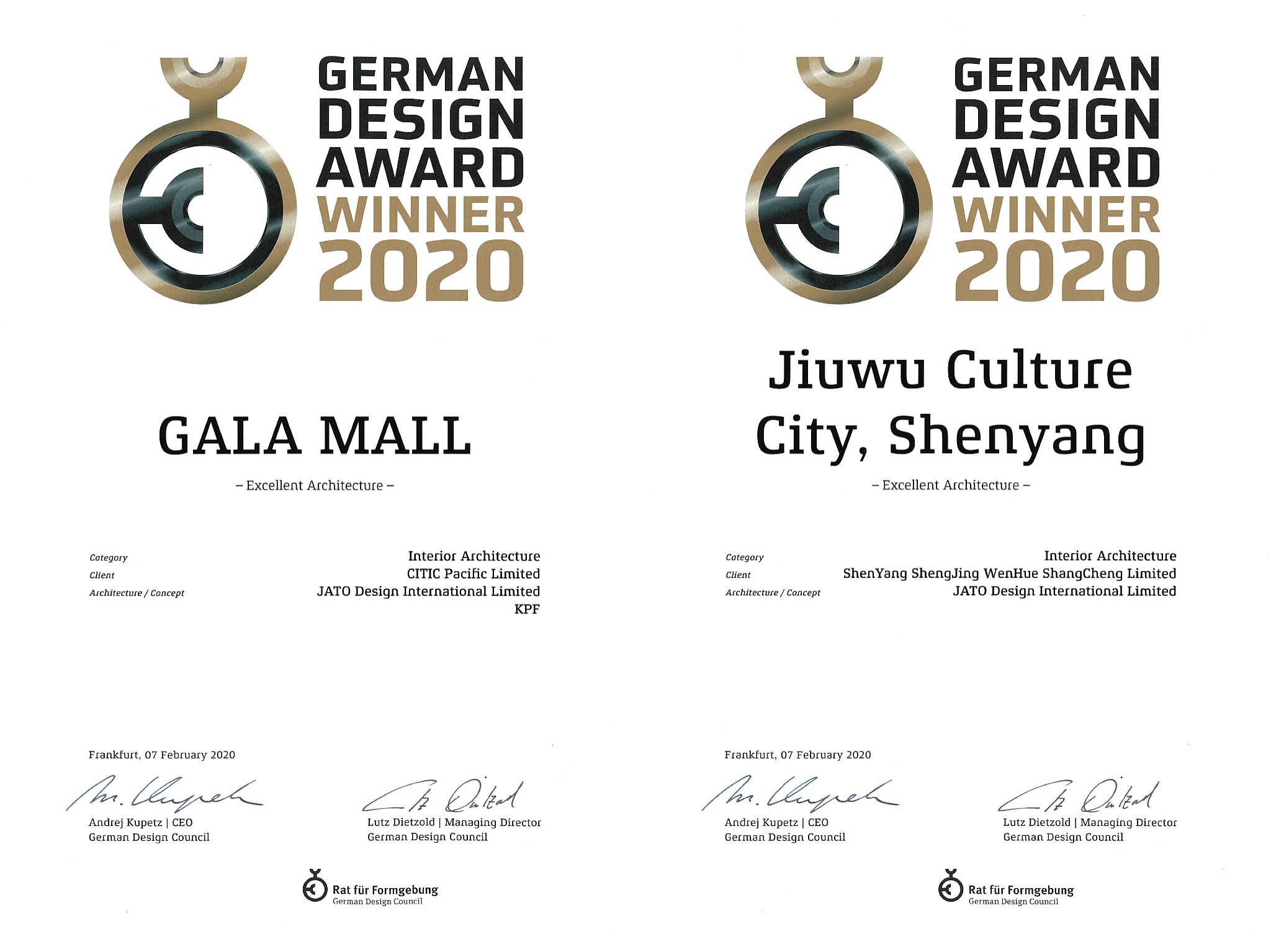 J&A x JATO獲2020德國設(shè)計獎杰出室內(nèi)設(shè)計殊榮 J&A x JATO獲2020德國設(shè)計獎杰出室內(nèi)設(shè)計殊榮