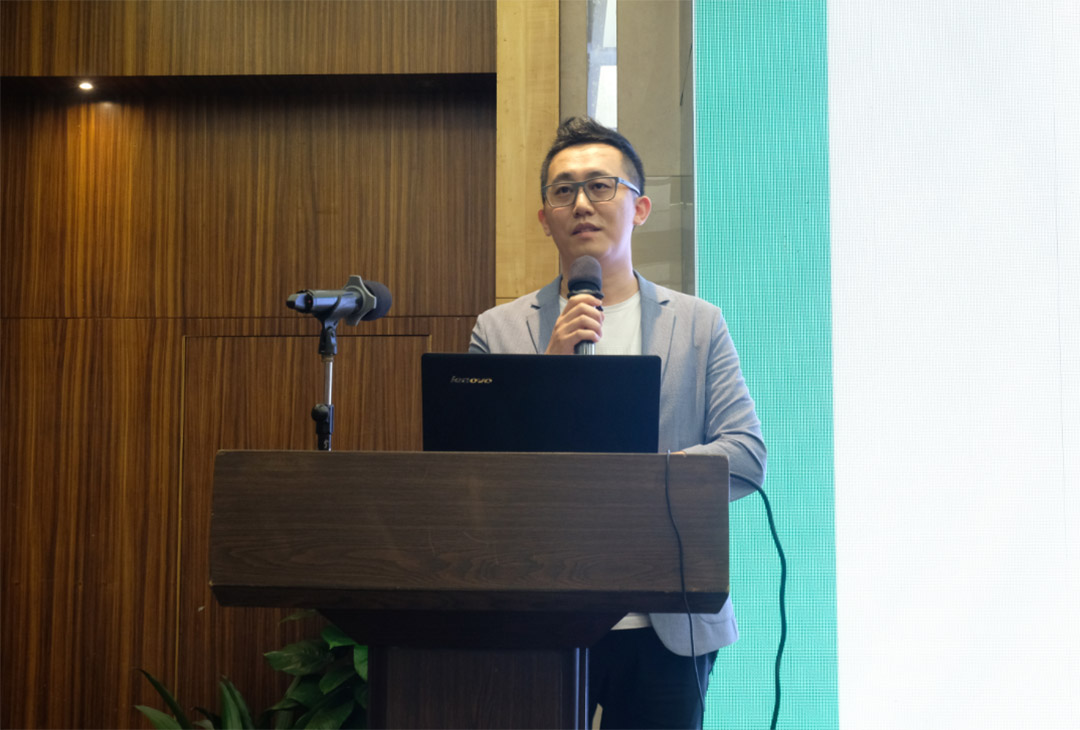 J&A杰恩設計副總經理、商業綜合體事業部總經理劉煒先生致辭