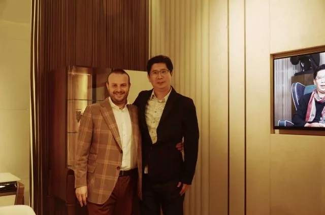 J&A杰恩設計姜峰先生與Andrea Turri先生 J&A杰恩設計姜峰先生與Andrea Turri先生