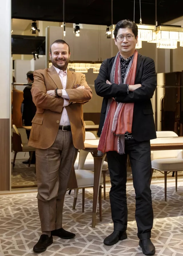 J&A杰恩設計姜峰先生與Andrea Turri先生 J&A杰恩設計姜峰先生與Andrea Turri先生